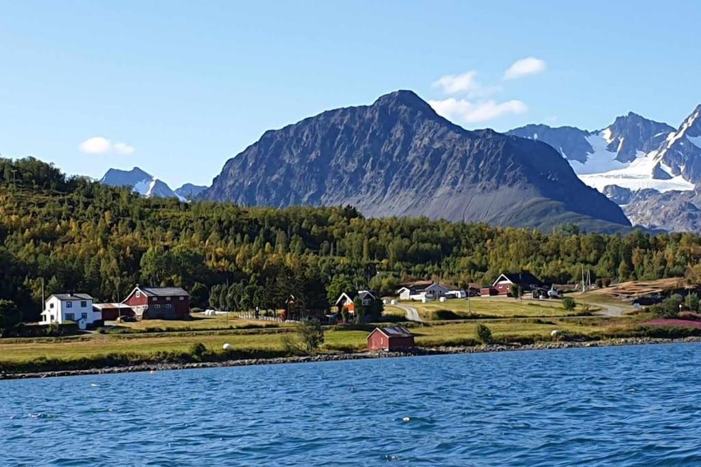 Traditional Farm House Located Close To Fjord Lyngseidet Екстериор снимка
