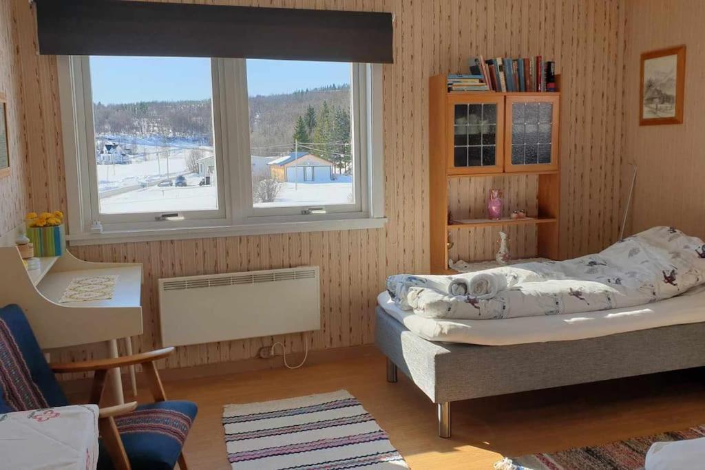 Traditional Farm House Located Close To Fjord Lyngseidet Екстериор снимка
