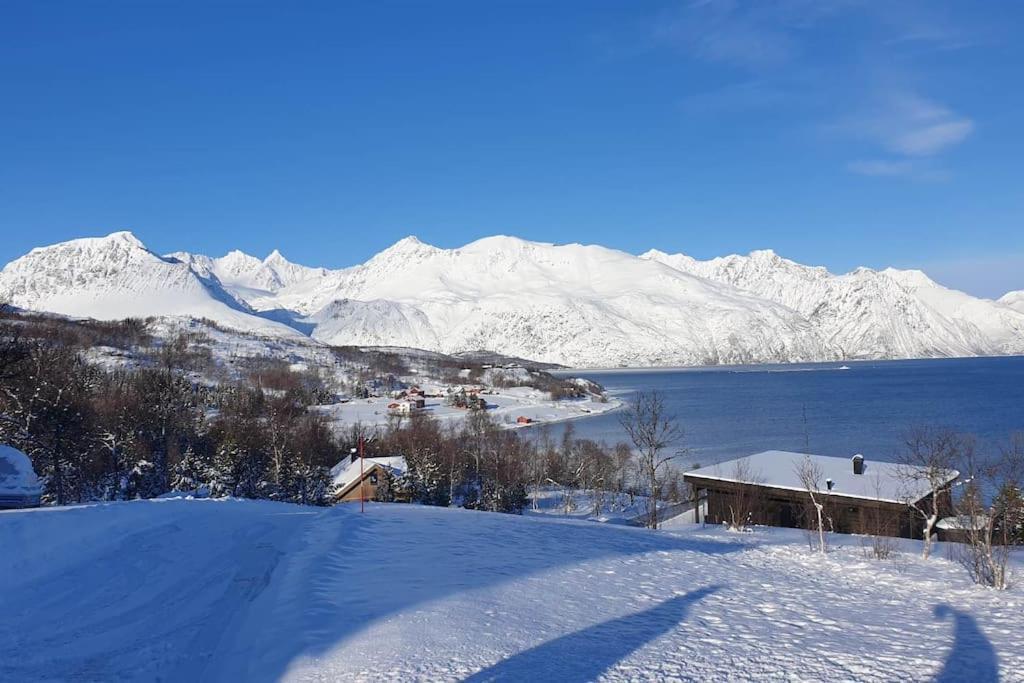 Traditional Farm House Located Close To Fjord Lyngseidet Екстериор снимка